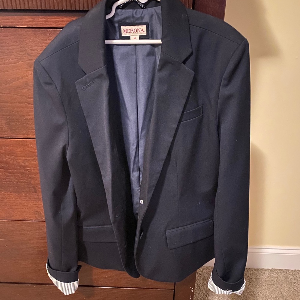 Navy Blazer, NWT
